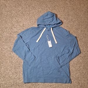 Southern Tide Men’s Blue Pullover Long Sleeve Shirt Size Medium NWT